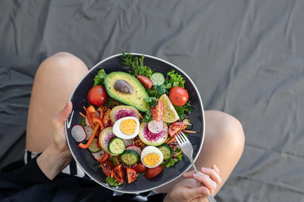 bowl of salad